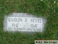 Gahlon D Nevel