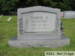 Charlie H Balentine