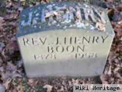 Rev John Henry Boon