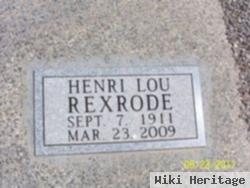 Henri Lou Rexrode