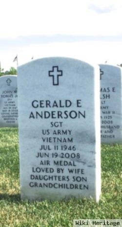 Sgt Gerald E Anderson