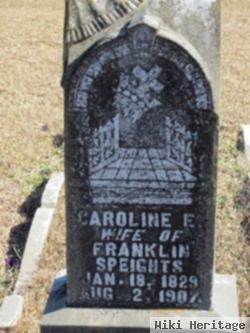 Caroline E. Stringer Speights