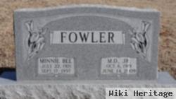 Minnie B Williams Fowler