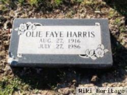 Olie Faye Combs Harris