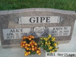 John W Gipe