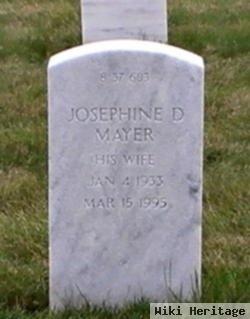 Josephine D. Mayer