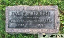 Faye Schuh Williams Allbright