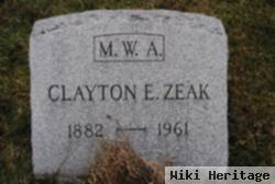 Clayton E Zeak