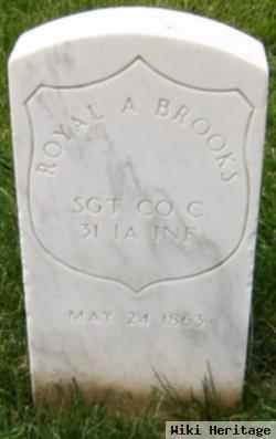 Sgt Royal A. Brooks