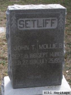 Mollie B Setliff