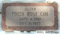 Edith Rose Cox