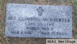 Capt I.c. "bill" Mcwhirter