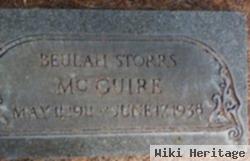 Beulah Storrs Mcguire