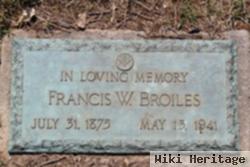 Francis Wilson Broiles