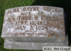 Alma Bayne Gibson