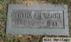 Bertha E. Franke