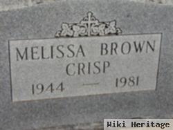 Melissa Mary Brown Crisp