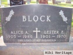 Alice A Block