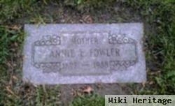 Annie Eudora Fletcher Fowler