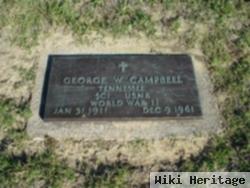 George W. Campbell