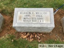 Warren Paul Wescoe