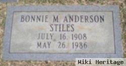 Bonnie M Stiles Anderson