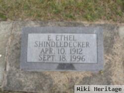 E Ethel Shindledecker