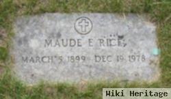 Maude E. Rice