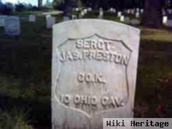 Sgt James Preston