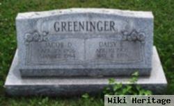 Jacob D Greeninger