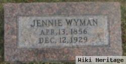 Clara Jane "jennie" Wyman