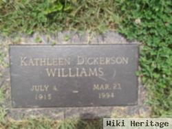 Pearl Kathleen "kat" Dickerson Williams