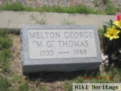 Melton George "m G" Thomas