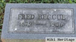 August Fredrick W "fred" Beccue