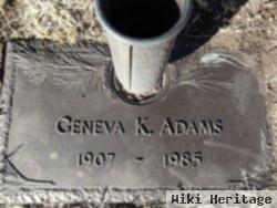 Geneva Katherine Williams Adams