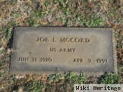 Joe L. Mccord