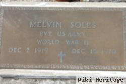 Pvt. Melvin Soles