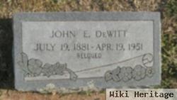 John Elmer Dewitt