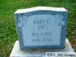 Mary C Gee