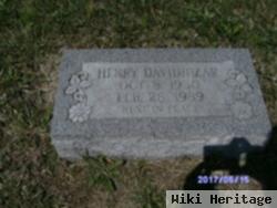 Henry Weaver Davidhizar, Jr