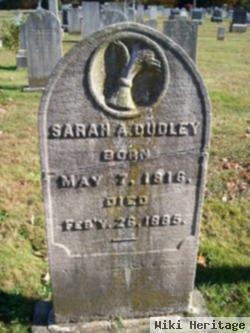 Sarah A Dudley