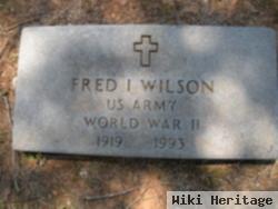 Fred Irvin Wilson