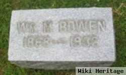 William M. Bowen