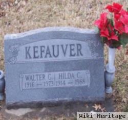 Walter G. Kefauver