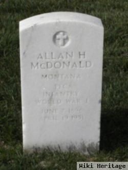 Allan H Mcdonald