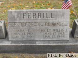 Lieut Willis Jackson Ferrill