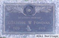 Gertrude W. Fontana