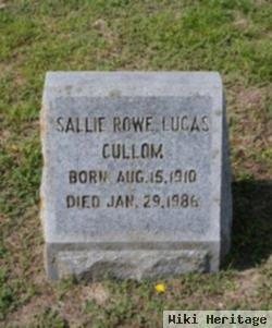 Sallie Rowe Lucas Cullom