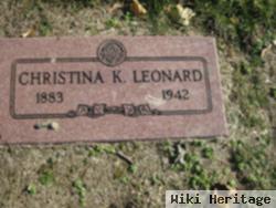 Christina Katherine Dieterich Leonard