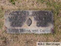 Carolyn R. Bankson